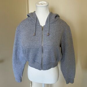 3/$30 Shein Grey Zipper Sweater